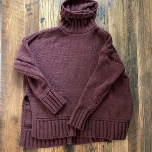 Aerie Turtleneck Baggy Sweater